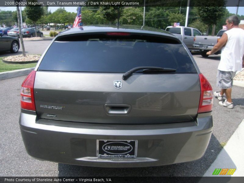 Dark Titanium Metallic / Dark Khaki/Light Graystone 2008 Dodge Magnum