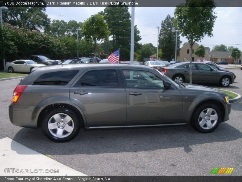 Dark Titanium Metallic / Dark Khaki/Light Graystone 2008 Dodge Magnum