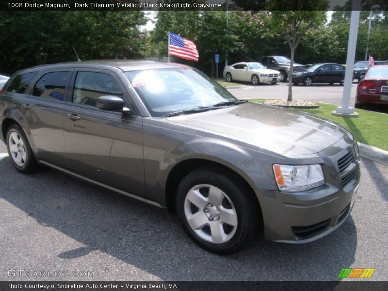 Dark Titanium Metallic / Dark Khaki/Light Graystone 2008 Dodge Magnum
