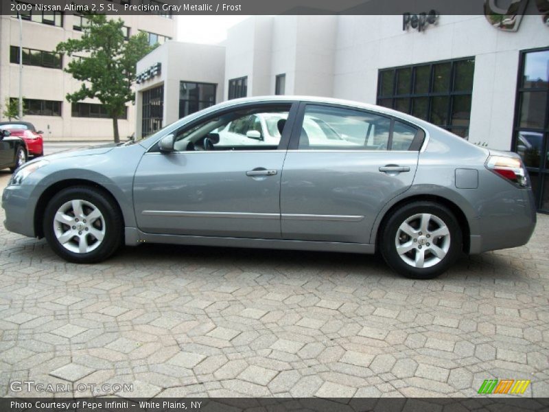 Precision Gray Metallic / Frost 2009 Nissan Altima 2.5 SL