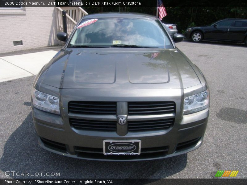 Dark Titanium Metallic / Dark Khaki/Light Graystone 2008 Dodge Magnum