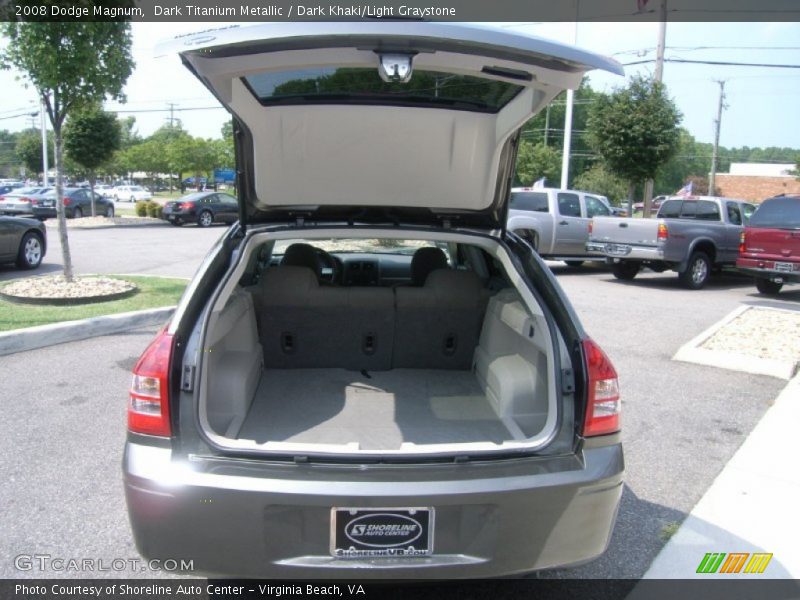 Dark Titanium Metallic / Dark Khaki/Light Graystone 2008 Dodge Magnum