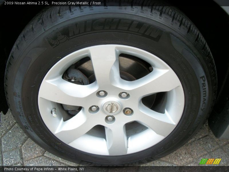Precision Gray Metallic / Frost 2009 Nissan Altima 2.5 SL
