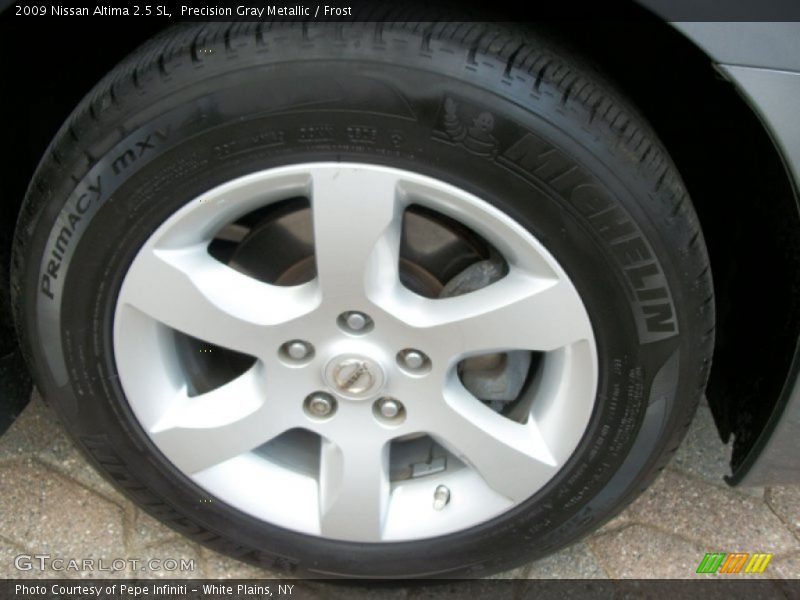 Precision Gray Metallic / Frost 2009 Nissan Altima 2.5 SL