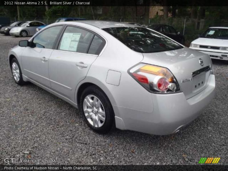 Brilliant Silver / Charcoal 2012 Nissan Altima 2.5 S