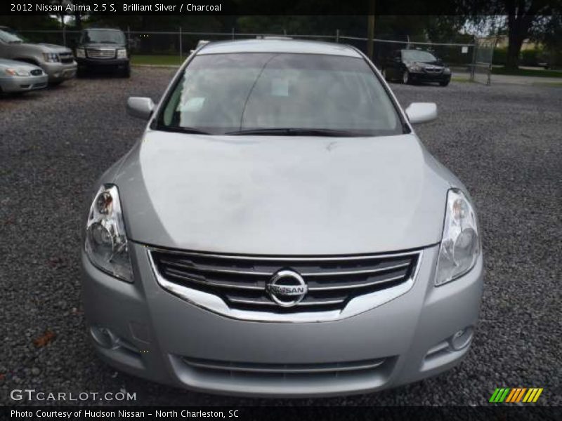 Brilliant Silver / Charcoal 2012 Nissan Altima 2.5 S