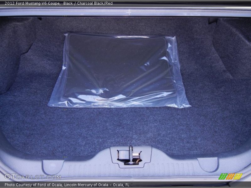 Black / Charcoal Black/Red 2012 Ford Mustang V6 Coupe