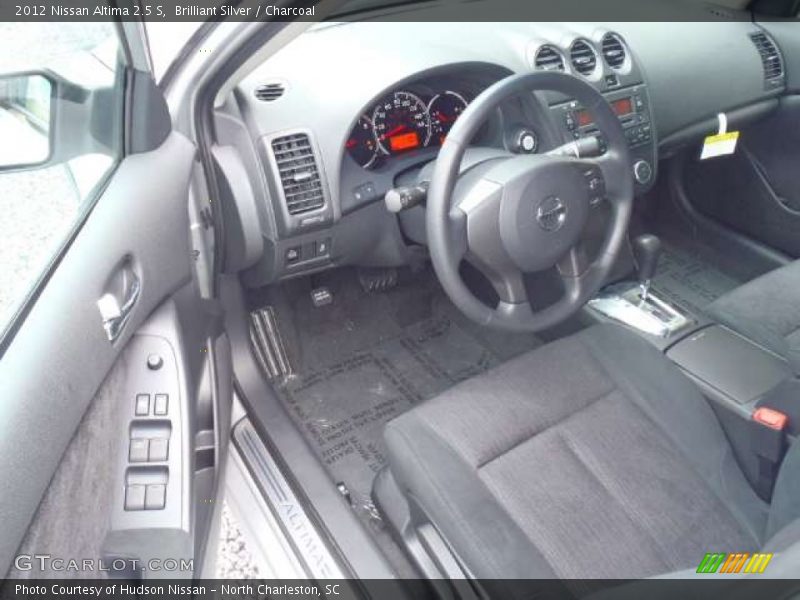 Brilliant Silver / Charcoal 2012 Nissan Altima 2.5 S