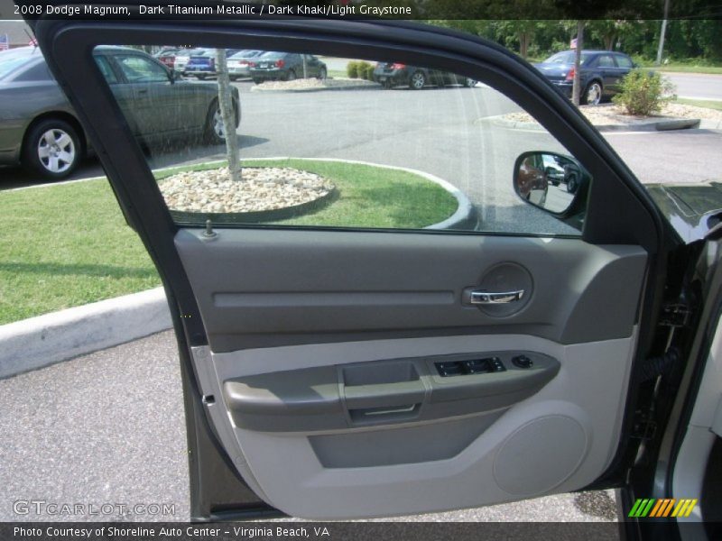 Dark Titanium Metallic / Dark Khaki/Light Graystone 2008 Dodge Magnum