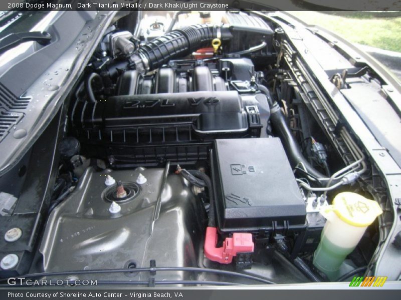 Dark Titanium Metallic / Dark Khaki/Light Graystone 2008 Dodge Magnum