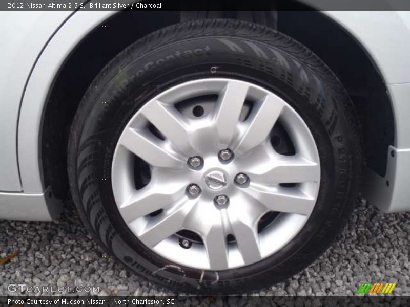 Brilliant Silver / Charcoal 2012 Nissan Altima 2.5 S