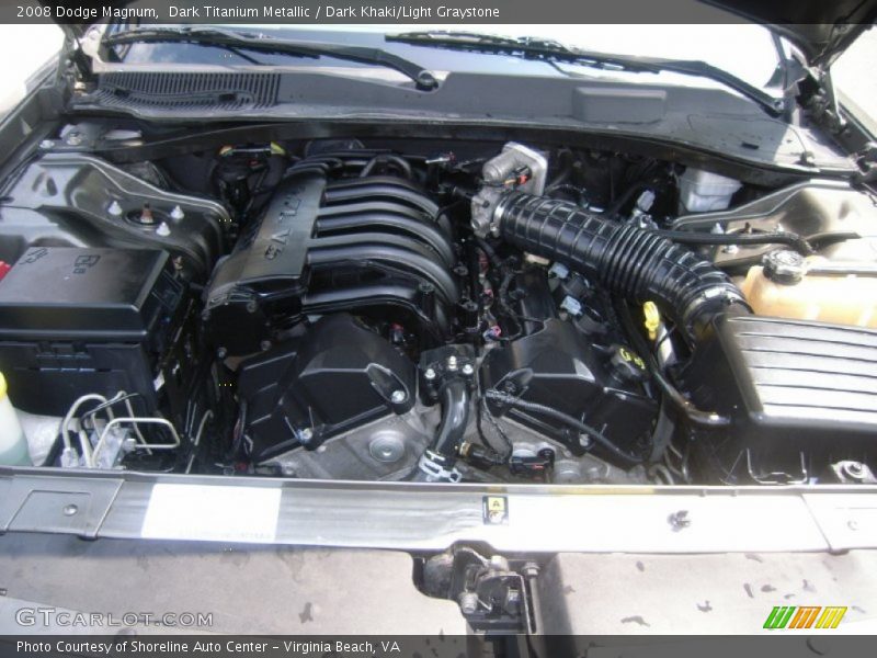 Dark Titanium Metallic / Dark Khaki/Light Graystone 2008 Dodge Magnum