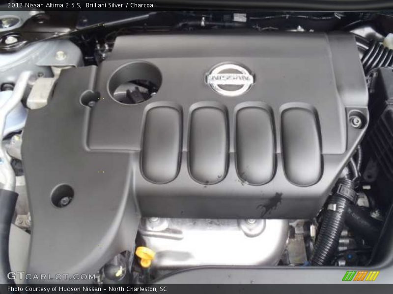 Brilliant Silver / Charcoal 2012 Nissan Altima 2.5 S