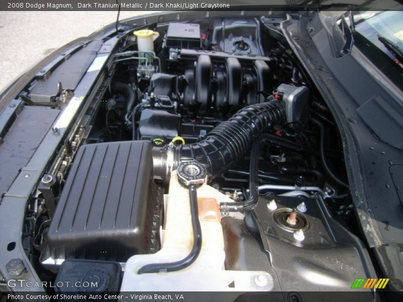 Dark Titanium Metallic / Dark Khaki/Light Graystone 2008 Dodge Magnum
