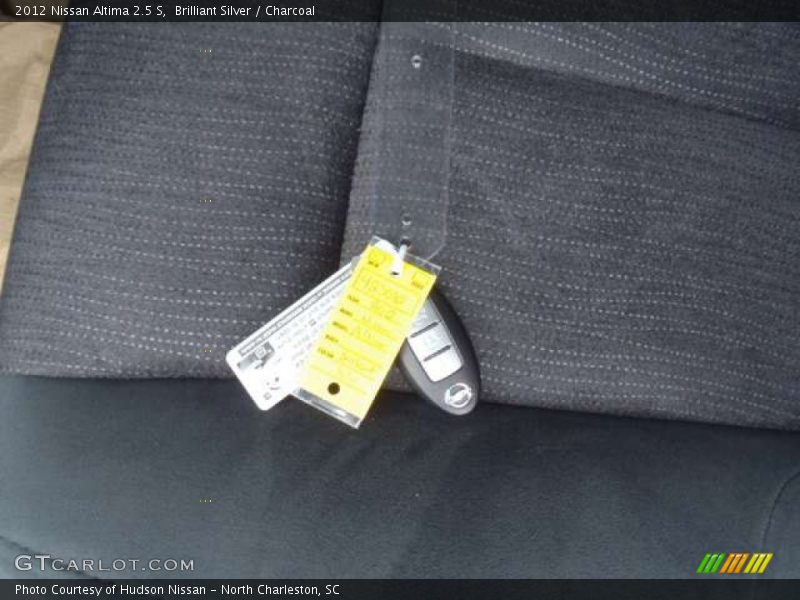 Brilliant Silver / Charcoal 2012 Nissan Altima 2.5 S