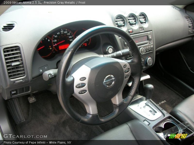 Precision Gray Metallic / Frost 2009 Nissan Altima 2.5 SL
