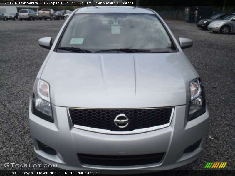 Brilliant Silver Metallic / Charcoal 2012 Nissan Sentra 2.0 SR Special Edition