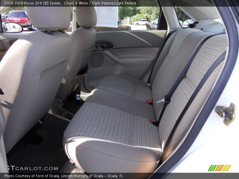 Cloud 9 White / Dark Pebble/Light Pebble 2005 Ford Focus ZX4 SES Sedan