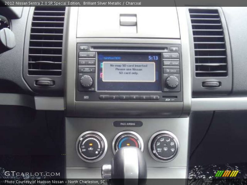 Brilliant Silver Metallic / Charcoal 2012 Nissan Sentra 2.0 SR Special Edition