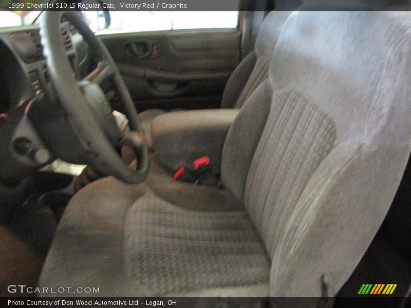 Victory Red / Graphite 1999 Chevrolet S10 LS Regular Cab