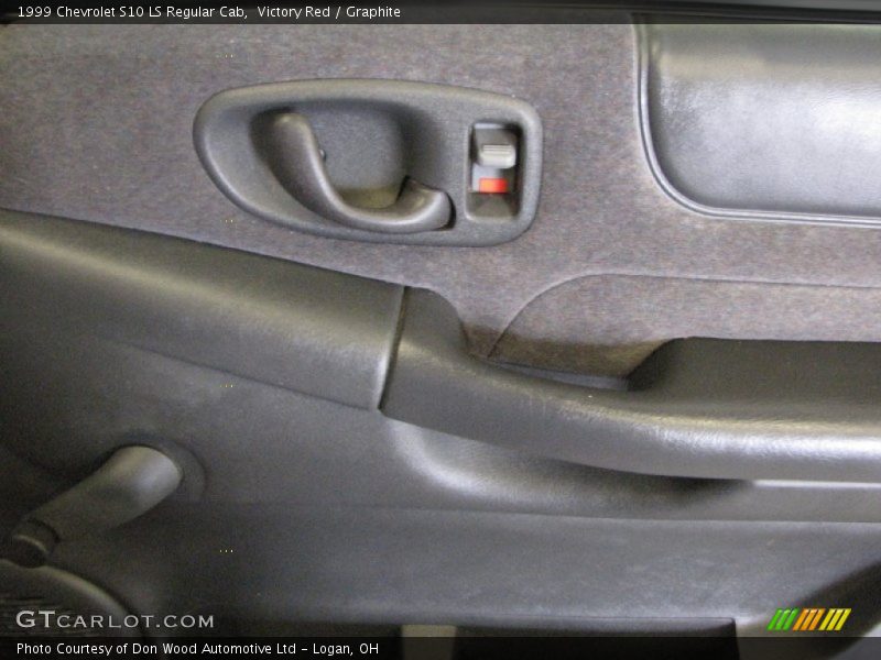 Victory Red / Graphite 1999 Chevrolet S10 LS Regular Cab