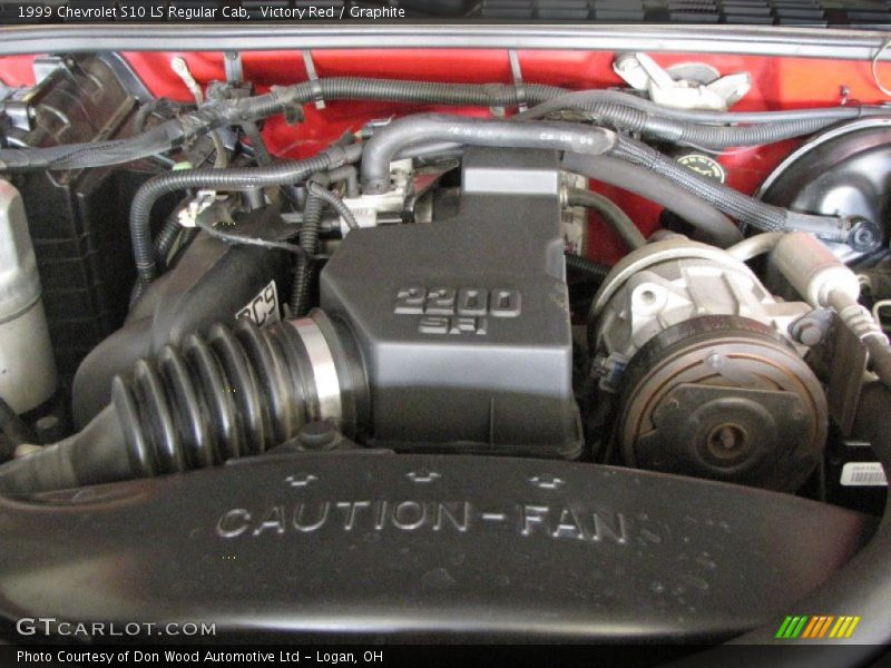  1999 S10 LS Regular Cab Engine - 2.2 Liter OHV 8-Valve 4 Cylinder