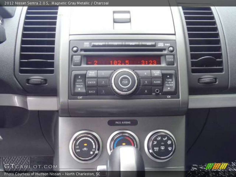 Magnetic Gray Metallic / Charcoal 2012 Nissan Sentra 2.0 S