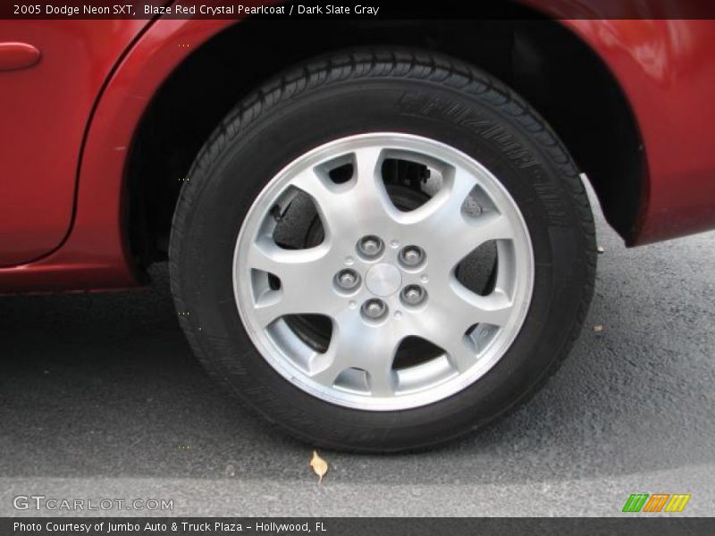 Blaze Red Crystal Pearlcoat / Dark Slate Gray 2005 Dodge Neon SXT