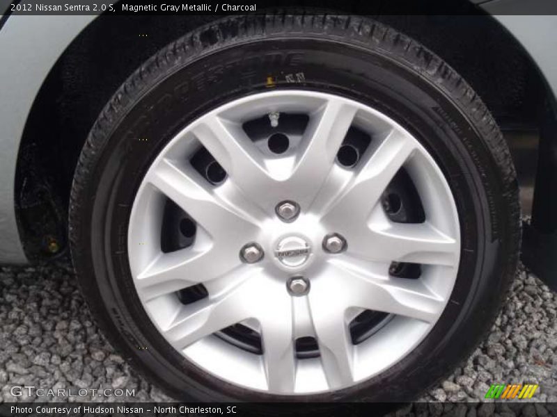 Magnetic Gray Metallic / Charcoal 2012 Nissan Sentra 2.0 S