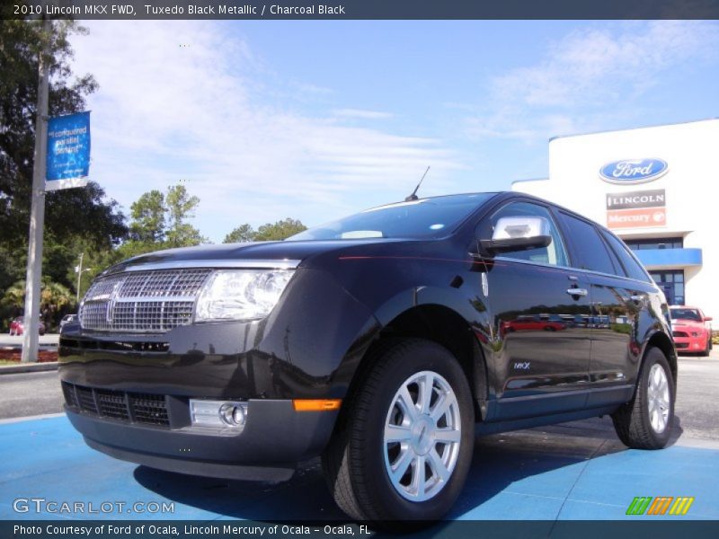 Tuxedo Black Metallic / Charcoal Black 2010 Lincoln MKX FWD