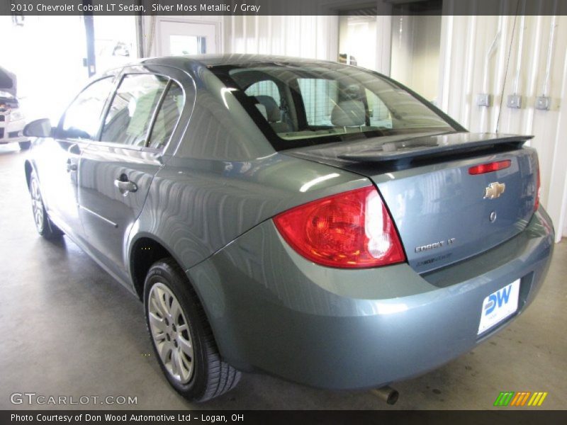 Silver Moss Metallic / Gray 2010 Chevrolet Cobalt LT Sedan