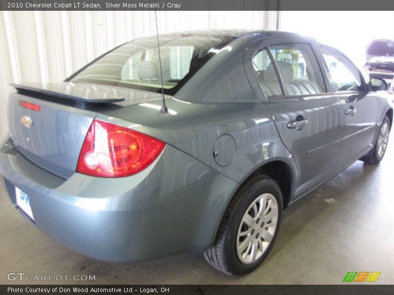 Silver Moss Metallic / Gray 2010 Chevrolet Cobalt LT Sedan