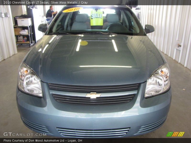 Silver Moss Metallic / Gray 2010 Chevrolet Cobalt LT Sedan