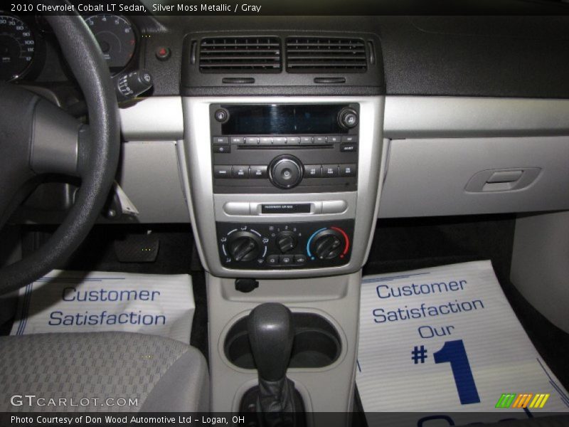 Silver Moss Metallic / Gray 2010 Chevrolet Cobalt LT Sedan