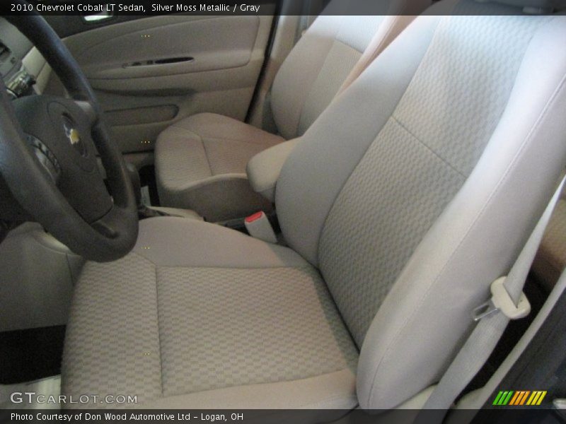 Silver Moss Metallic / Gray 2010 Chevrolet Cobalt LT Sedan