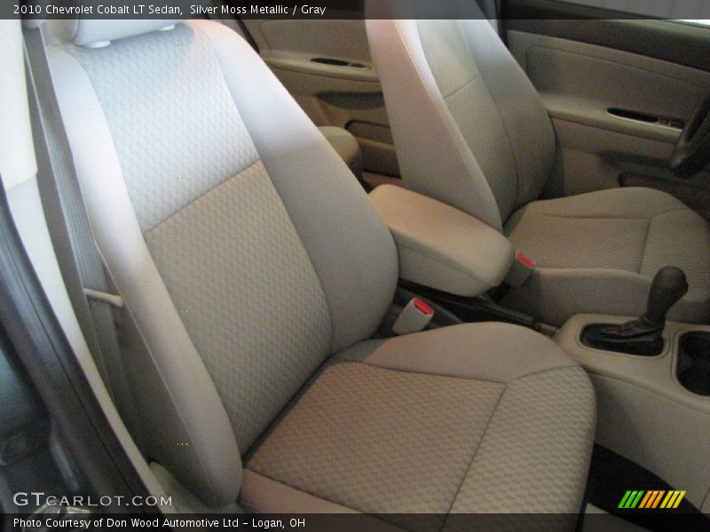 Silver Moss Metallic / Gray 2010 Chevrolet Cobalt LT Sedan
