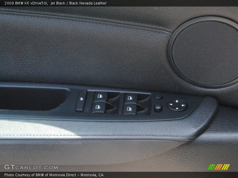 Jet Black / Black Nevada Leather 2009 BMW X6 xDrive50i