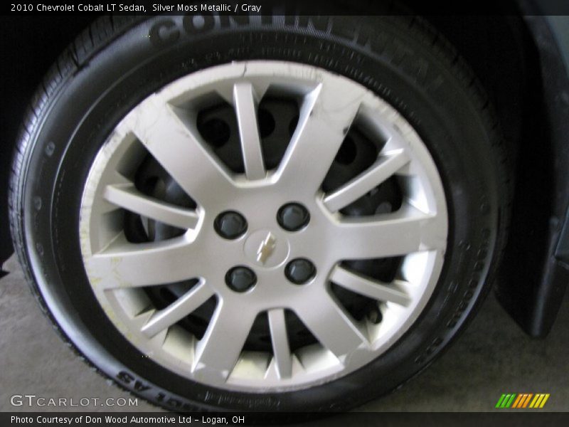 Silver Moss Metallic / Gray 2010 Chevrolet Cobalt LT Sedan