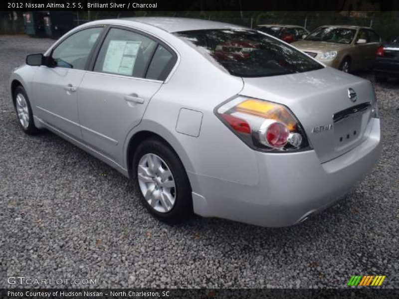 Brilliant Silver / Charcoal 2012 Nissan Altima 2.5 S