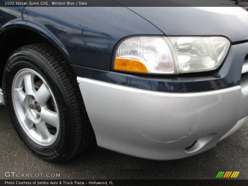 Windsor Blue / Slate 2002 Nissan Quest GXE