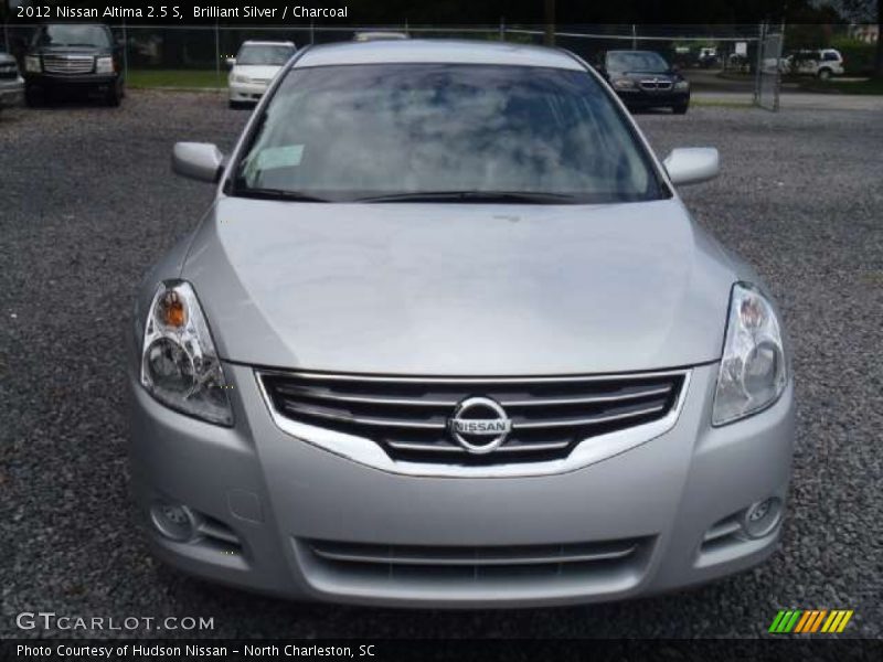 Brilliant Silver / Charcoal 2012 Nissan Altima 2.5 S
