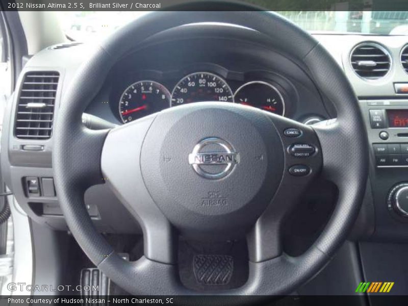 Brilliant Silver / Charcoal 2012 Nissan Altima 2.5 S