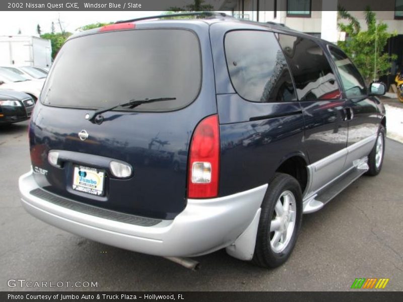 Windsor Blue / Slate 2002 Nissan Quest GXE