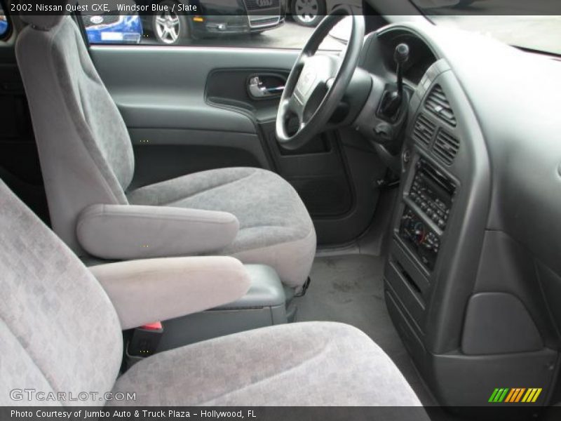 Windsor Blue / Slate 2002 Nissan Quest GXE