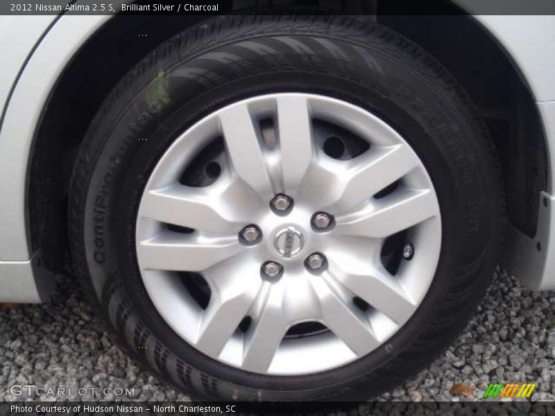 Brilliant Silver / Charcoal 2012 Nissan Altima 2.5 S