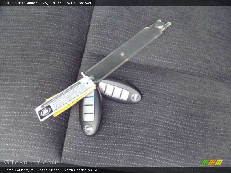 Brilliant Silver / Charcoal 2012 Nissan Altima 2.5 S