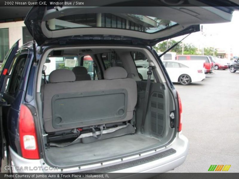  2002 Quest GXE Trunk
