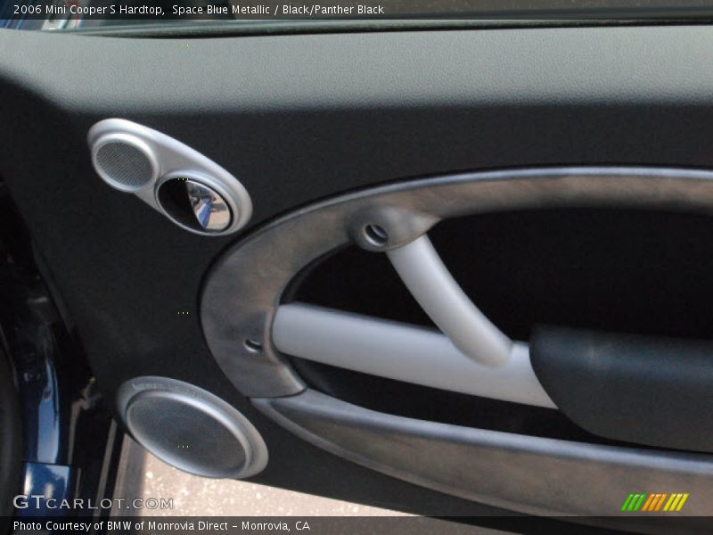 Space Blue Metallic / Black/Panther Black 2006 Mini Cooper S Hardtop
