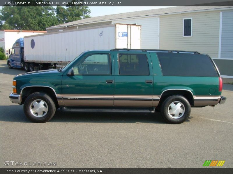  1996 Suburban K1500 4x4 Emerald Green Metallic