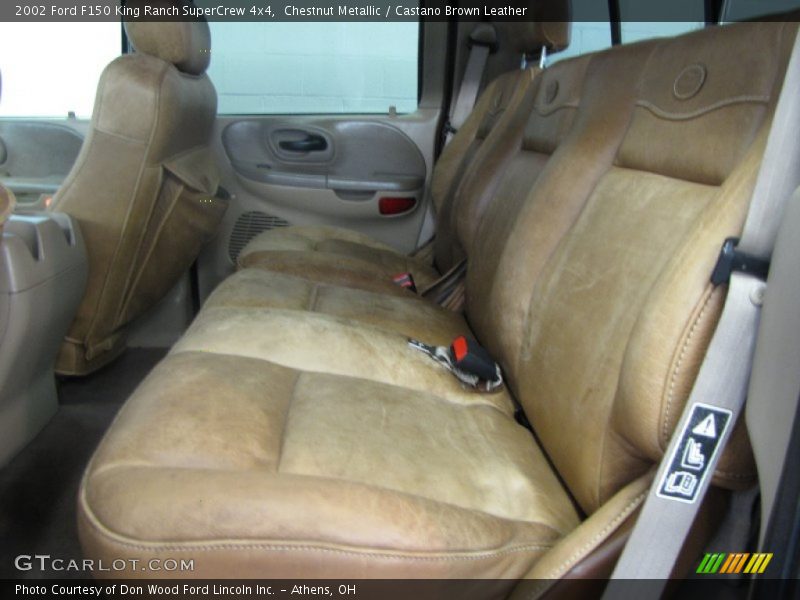 Chestnut Metallic / Castano Brown Leather 2002 Ford F150 King Ranch SuperCrew 4x4